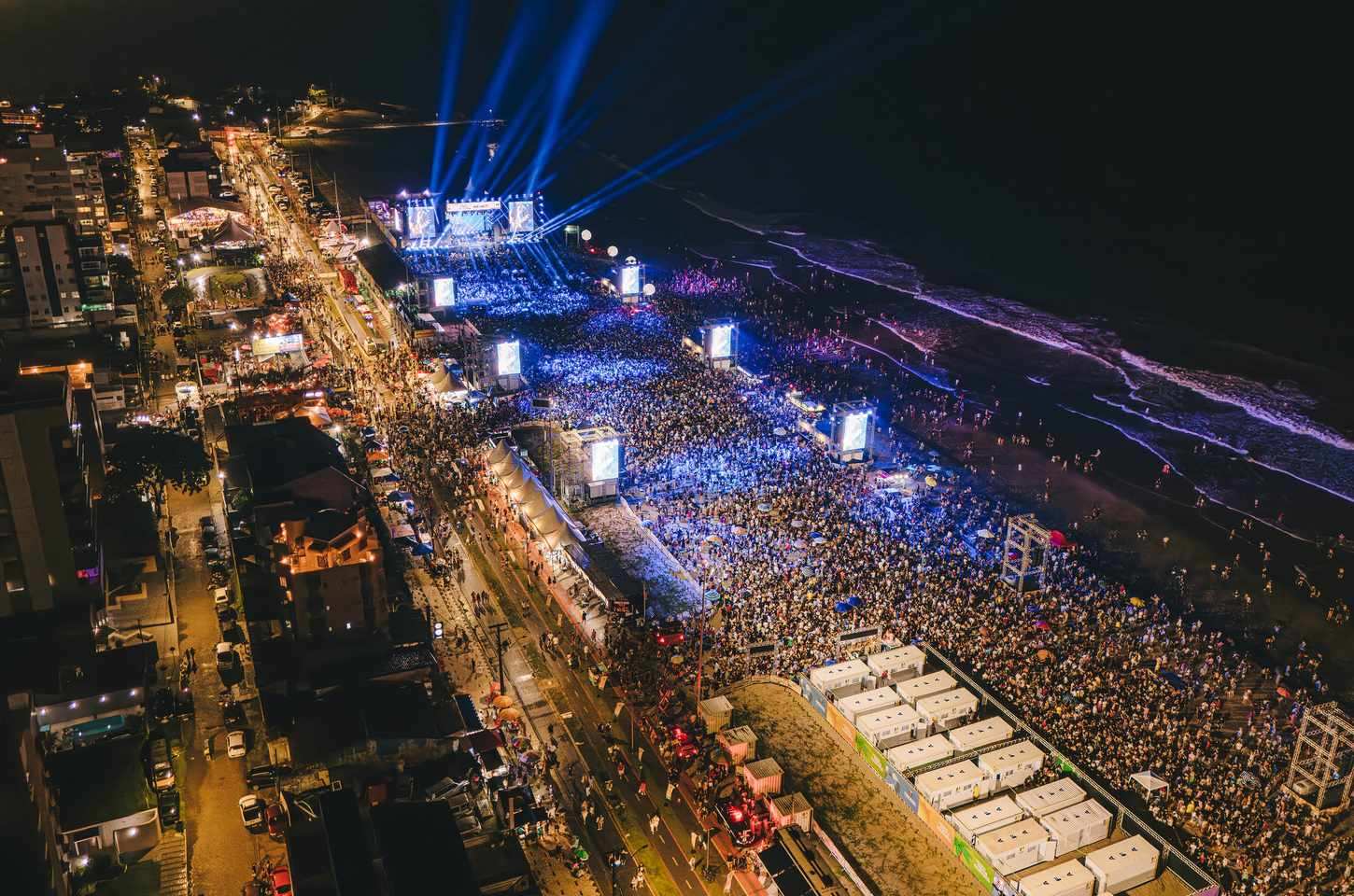 Verão maior Paraná começa com shows e reforço na segurança