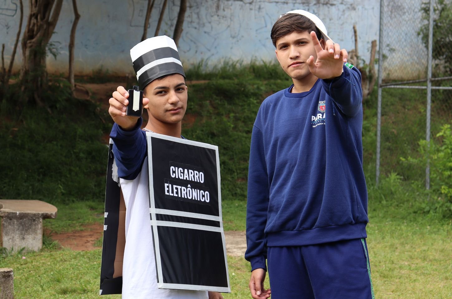Vídeo de alunos de Curitiba alerta sobre riscos do cigarro eletrônico